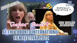 Taylor Swift at The Toronto International Film Festival 2022 || Taylor Swift || TS10 Midnights