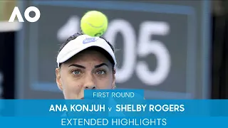 Ana Konjuh v Shelby Rogers Extended Highlights (1R) | Australian Open 2022