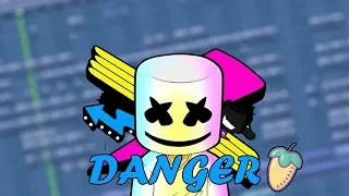 Migos & Marshmello - Danger [Instrumental] (FL Studio Remake) + FLP