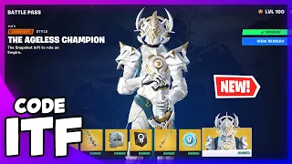 CHAPTER 4 BATTLE PASS REACTION! 100 TIERS BOUGHT! (Fortnite Battle Royale)