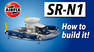 AIRFIX SR-N1 HOVERCRAFT 2023 VINTAGE CLASSIC - how to build it!