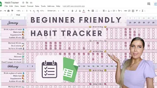 How To Create Habit Tracker with Google Sheets (+ FREE TEMPLATE)