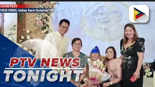 VP Sara Duterte visits WWII veteran in Davao City on his 100th birthday