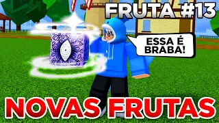 TESTEI AS NOVAS FRUTAS DA ATUALIZAÇÃO DO BLOX FRUITS