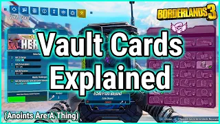 How Vault Cards Actually Work (Yes You Can Get Anointed Gear)  Borderlands 3