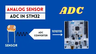 How to use ADC in STM32 Microcontroller- Read Analog Sensor Value
