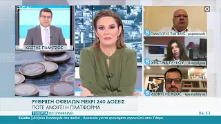 Ρύθμιση οφειλών μέχρι 240 δόσεις | Τώρα ό,τι συμβαίνει 7/2/2021 | OPEN TV