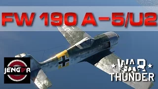 War Thunder Realistic: Fw 190 A-5/U2 [Epic Defensive Flying]