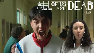 A HALF ZOMBIE?? | All of Us Are Dead - Season 1 episode 5 reaction (지금 우리 학교는)