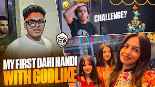 BTS of my First Dahi Handi at GodL Bootcamp (Challenges, Exposing & More) 💛😍