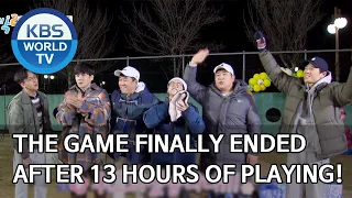 The game finally ended after 13 hours of playing! [2 Days & 1 Night Season 4/ENG/2020.04.19]