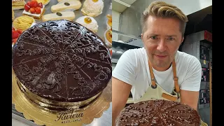 Знаменитый австрийский торт Захер ( Sachertorte ) от Шеф-кондитер Александр Селезнёв Монако / МК