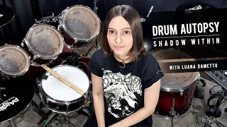 CRYPTA - Drum Autopsy 'Shadow Within' by Luana Dametto