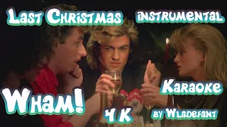 Wham! - Last Christmas - Karaoke - instrumental - 4K