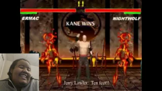 I CAN'T BREATHE! Mortal Kombat Funny Fatalities Reaction!!!