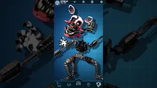 Nightmare Mangle FNaF Workshop Animation