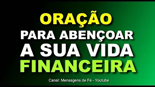 oração para abençoar a vida financeira