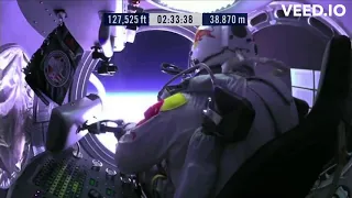 Nasa Felix Baumgartner Space Jump World Record 2012 Full HD 1080p Part 1