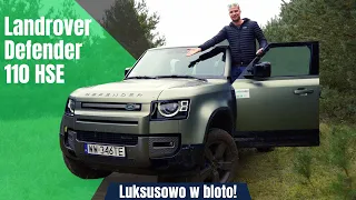 Landrover Defender 110 HSE 3.0 Diesel R6 Turbo 300KM 2022. Luksusowo w bloto!