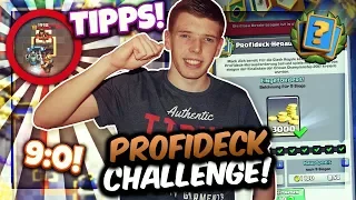 PROFIDECK-CHALLENGE! | Tipps und Tricks für jedes Deck! | Clash Royale Deutsch