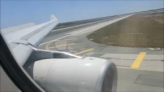 Airbus A330 landing at Larnaca