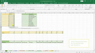 17. 10 популярных функций Excel