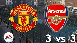 Man Utd vs Arsenal - Premier League 3v3 Volta Preview!! - FIFA 20