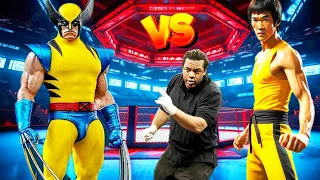 Bruce Lee vs. Wolverine - EA Sports UFC 4