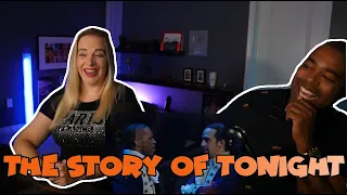 Couple React to Hamilton theatrical performance - The Story of Tonight Jane and JV BLIND REACTION 🎵