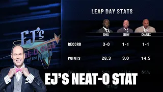 The fellas compare “Leap Day” career stats 🤣 | EJ's Neat-O Stat