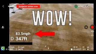 How to make your DJI Mini 2 go 80+ MPH!