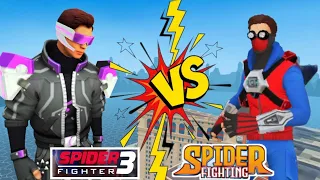 💥 SPIDER FIGHTER 3 vs SPIDER FIGHTING: HERO GAME 💥 Who is Best??