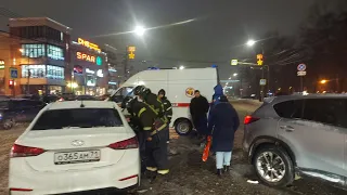 Скорая Помощь с МЧС на ДТП, Тула, emergency, Центр Медицины Катастроф, Ambulance