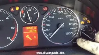 Peugot 407 Service Indicator Reset