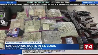 Police seize $300,000 worth of cash, drugs and guns in South City