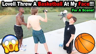 Lovell HIT Me With A Basketball!!! *BTS*