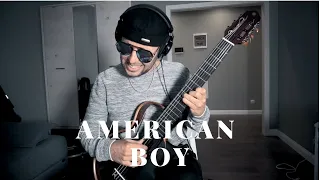 Комбинация - American Boy - Гитара Фингерстайл /Вася Пастухов/