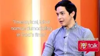 PEPtalk. Alden Richards on love: "Actually 'yang love ang medyo nakakasira ng career."