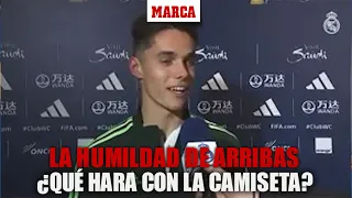 La humildad de Arribas al describir lo que es marcar con el Madrid:¿qué hará con la camiseta? IMARCA