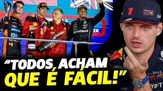 VERSTAPPEN REAGE AO FIM DA SEQUÊNCIA DE VITÓRIAS E PROBLEMAS NA CORRIDA | FÓRMULA 1 | GP EM CASA