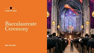 Princeton Baccalaureate Ceremony