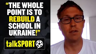 Russell Howard explains why Game4Ukraine is taking place at Stamford Bridge ❤️‍🔥