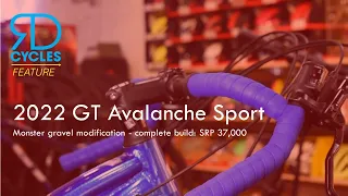 2022 GT Avalanche Sport monster gravel build