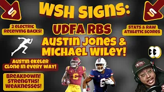 🎥After Film: Why WSH Signed 2 RBs as UDFAs! Austin Ekeler Clone! + Home Run Hitter! RB Depth Chart!📝