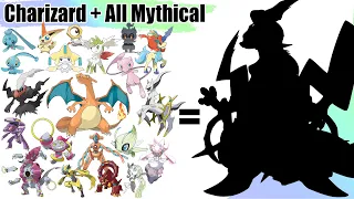 All Mythical Pokémon + Charizard Fusion | Drawing WORLD RECORDS | Max S