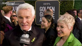 Baz Luhrmann & Catherine Martin Talks About Golden Globe Nomination & More | Golden Globes 2023