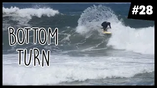 BACKSIDE BOTTOM TURN: the secret to HIT MANEUVERS with pressure. SLOW MOTION # 28