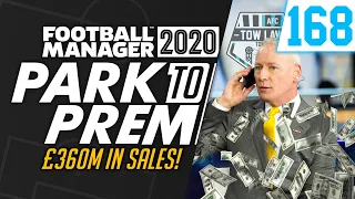 Park To Prem FM20 | Tow Law Town #168 - HUGE PROFITS! | Football Manager 2020