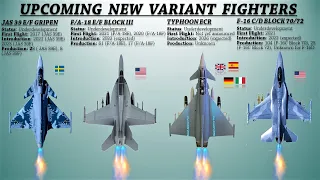 8 Upcoming New Variant Fighter Jets (Part 1)