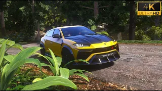 Lamborghini Urus - Topcar Body Kit - GTA 5 | Logitech G920 Gameplay | Ultrarealistic Graphics in 4K